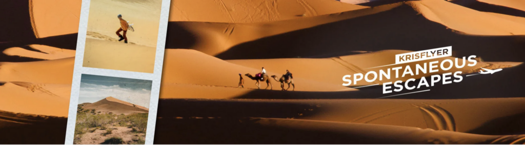 a group of people riding camels in the desert